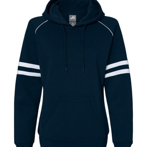 Ladies' Varsity Pullover Hooded Sweatshirt Thumbnail