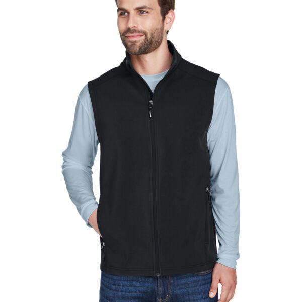 Men's Two-Layer Fleece Bonded Soft Shell Vest Thumbnail