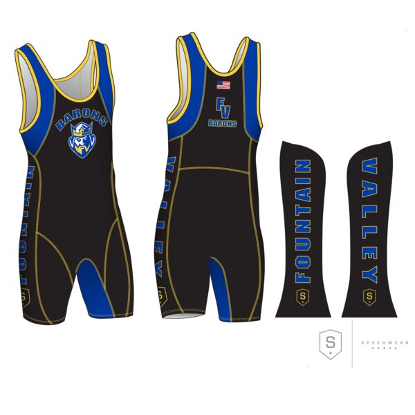 #LM CUSTOM WRESTLING SINGLET FLAT LOCK Thumbnail