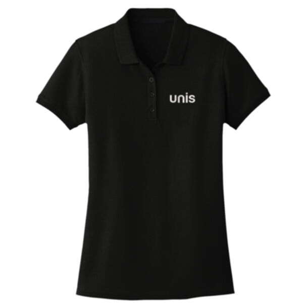 UNIS LADIES BLACK POLO Thumbnail